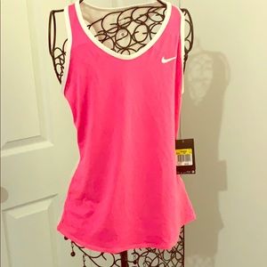 Nike dri-fit tennis top and skirt brand new w tags
